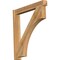 Ekena Millwork Westlake Rough Sawn Arts and Crafts Outlooker, Western Red Cedar, 6"W x 42"D x 42"H OUT06X42X42WTL03RWR - alternate 1